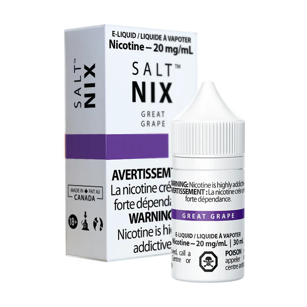 Salt Nix 20mg (ON) Great Grape