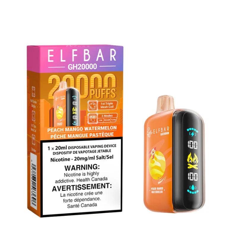 Elf Bar 20k Peach Mango Watermelon