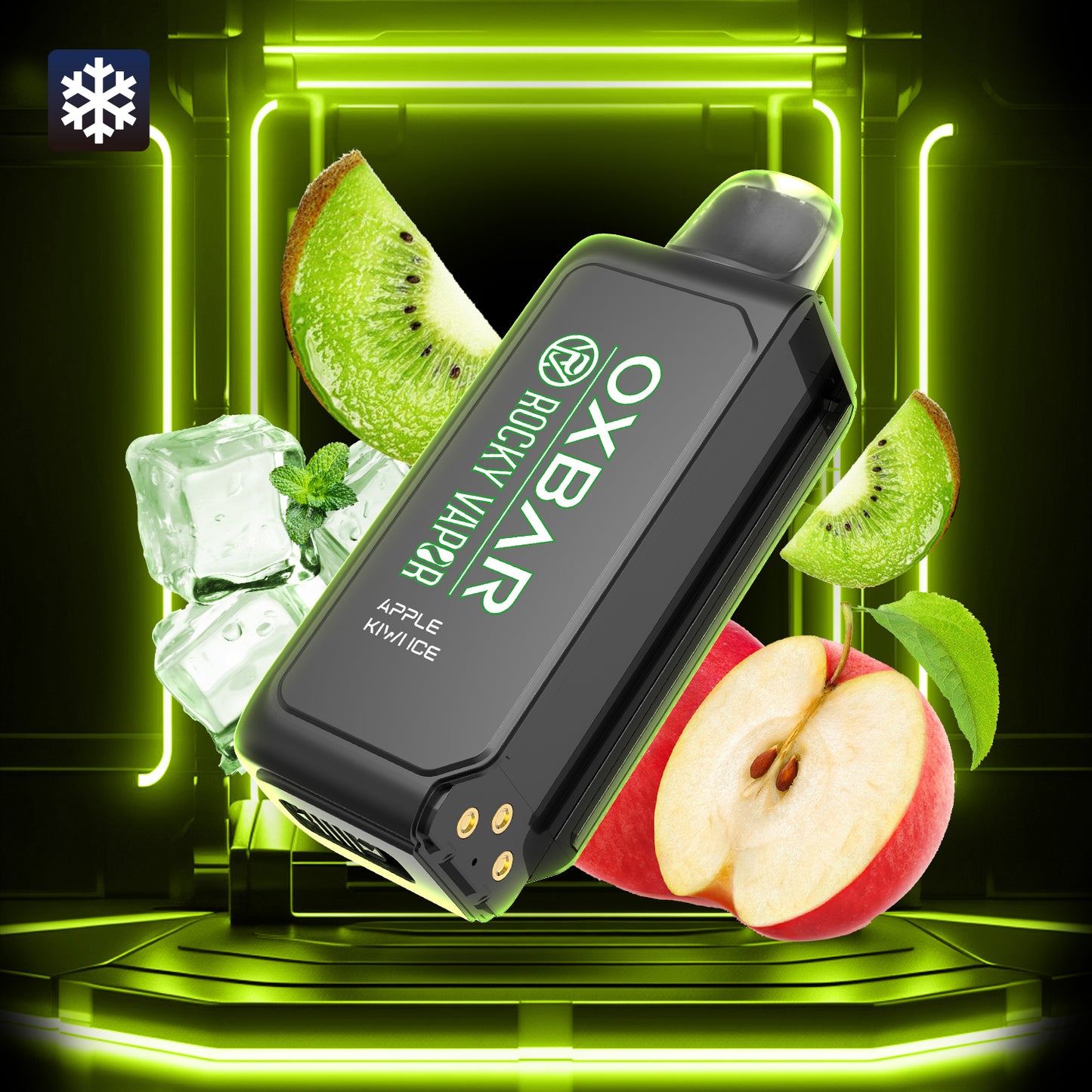 Oxbar 32k Apple Kiwi Ice