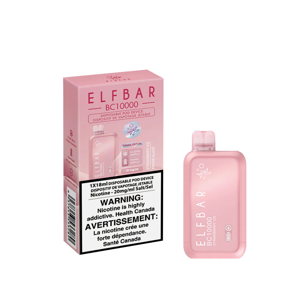 Elf Bar 10k (ON) Strawberry Ice
