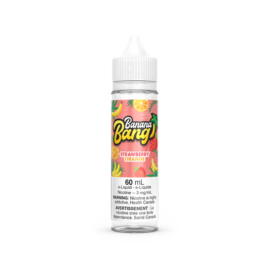 Banana Bang Ejuice 60ml (ON) STRAWBERRY ORANGE 6mg