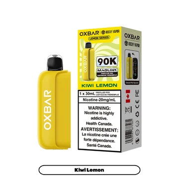 Oxbar Maglink 90K-Kiwi Lemon
