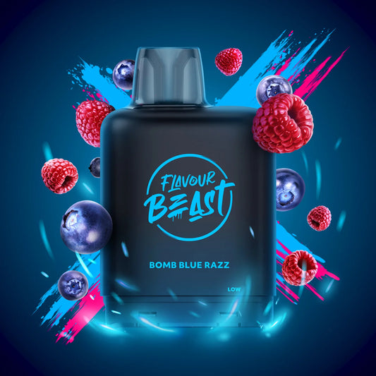 Flavour Beast Level X Boost Bomb Blue Razz