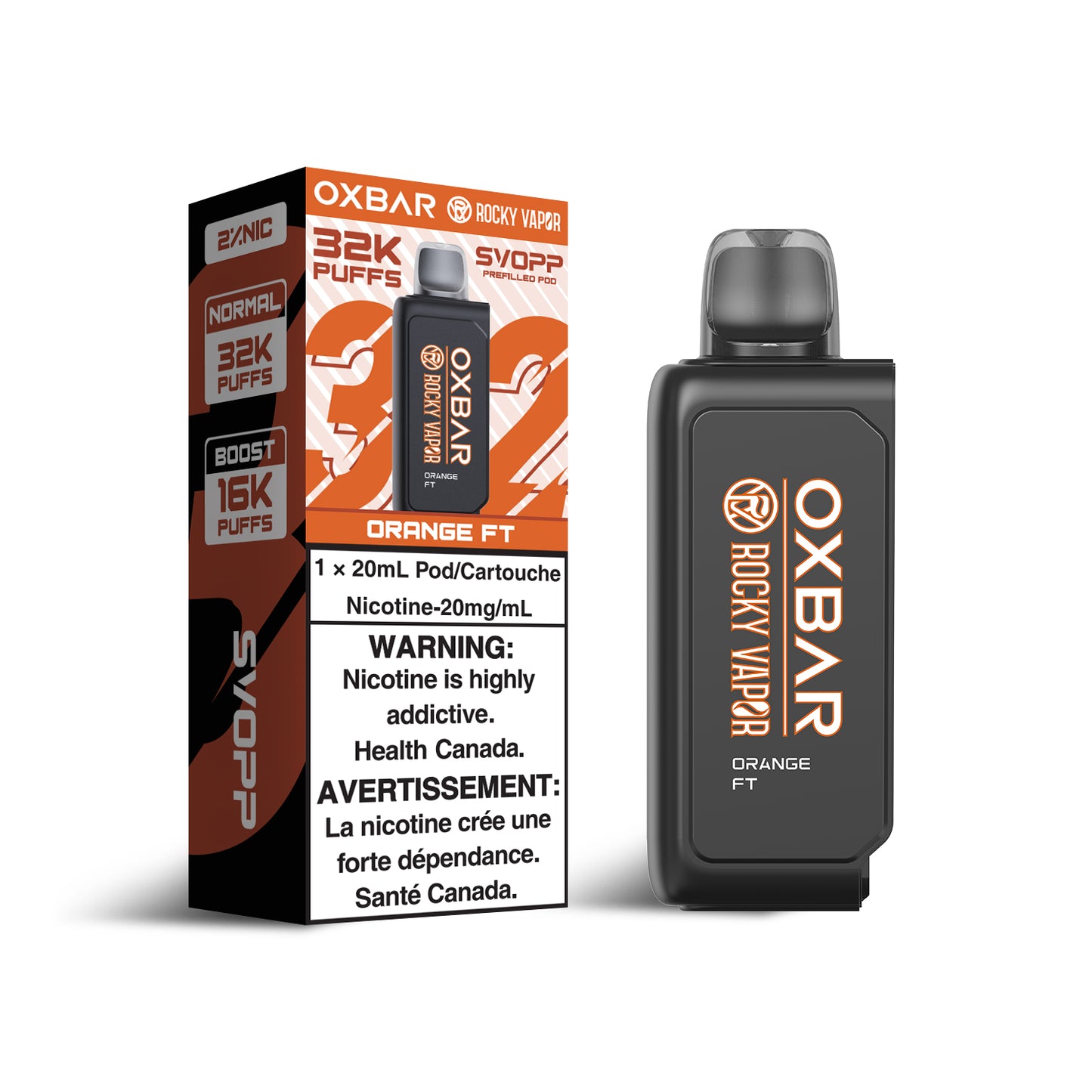 Oxbar 32k orange ft