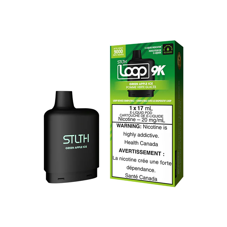 Stlth Loop 9k Green Apple Ice
