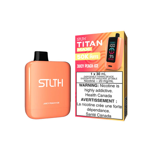 Stlth Titan Pro Max Juicy peach ice