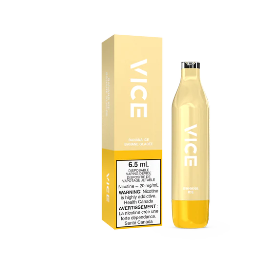 Vice 2500 nicotine free Banana ice Zodiac Vape Vice 2500 nicotine free Banana ice Zodiac Vape