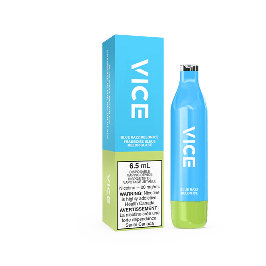 Vice 2500 nicotine free Blue razz melon ice