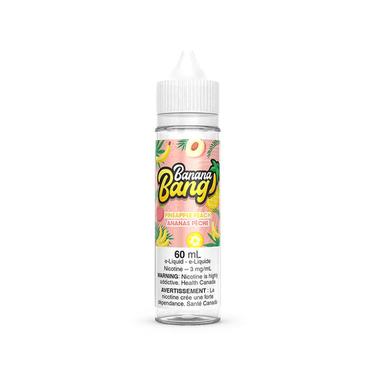 Banana Bang Ejuice 60ml (ON) PINEAPPLE PEACH 6mg