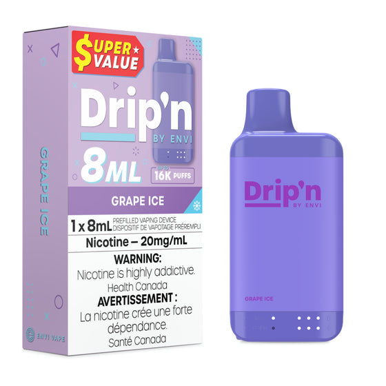 Drip N 16K 8ML Grape Ice
