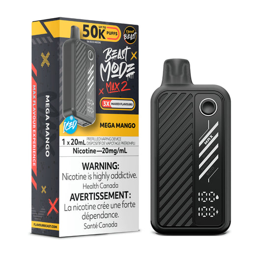 Flavour Beast Mode Max2 50K Mega Mango Iced