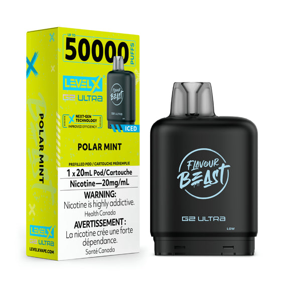 Flavour Beast Levelx Ultra Polar mint