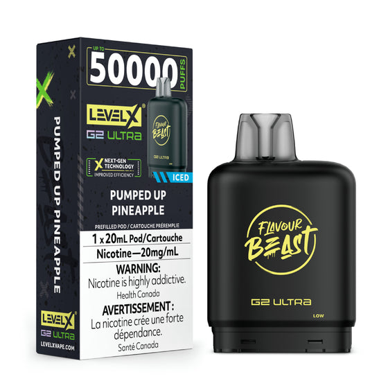 Flavour Beast Levelx Ultra Pumped Pineapple