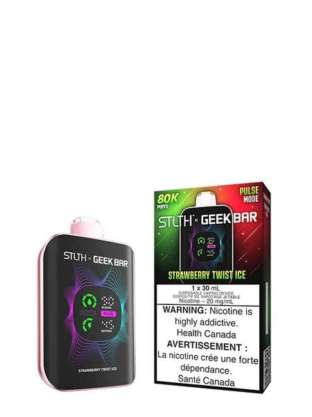 STLTH X GEEKBAR-Strawberry Twist Ice