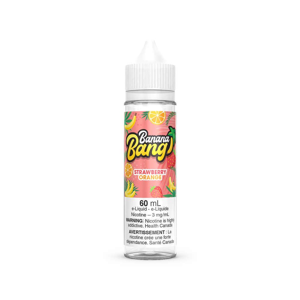 Banana Bang Ejuice 60ml (ON) STRAWBERRY ORANGE 6mg