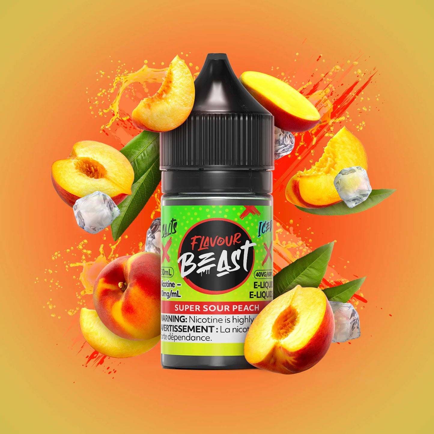 Flavour Beast Ejuice 20mg Super Sour Peach