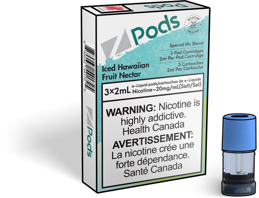 Z Pods Iced Hawaiian Fruit Nectar