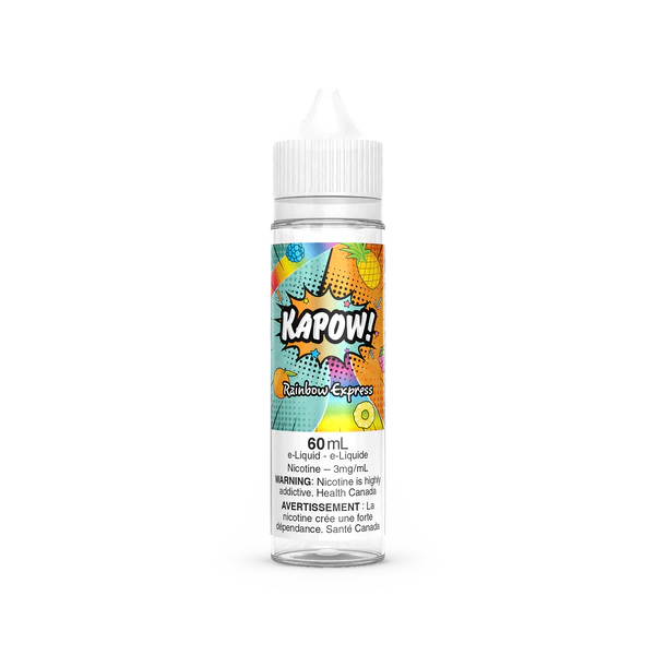 KAPOW E-LIQUIDS 60ml [ON] RAINBOW EXPRESS 6mg