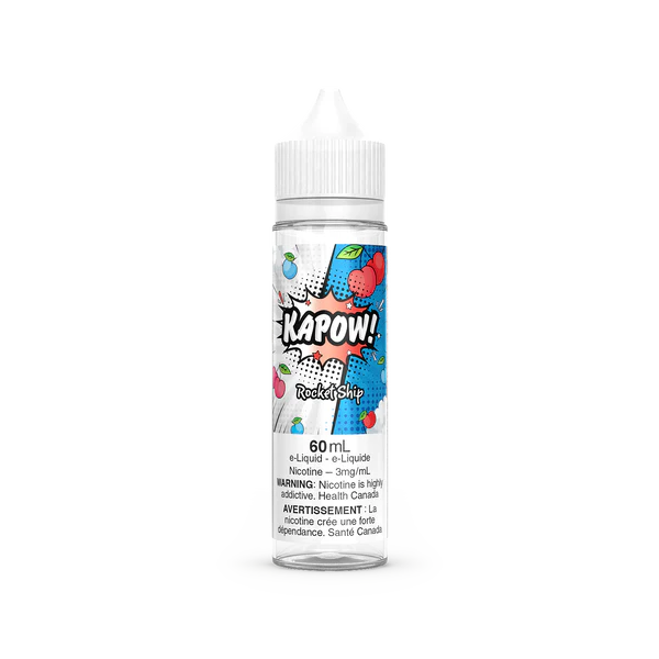 KAPOW E-LIQUIDS 60ml [ON] ROCKET SHIP 6mg