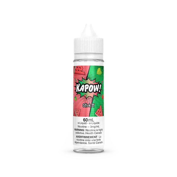 KAPOW E-LIQUIDS 60ml [ON] STICK IT 12mg