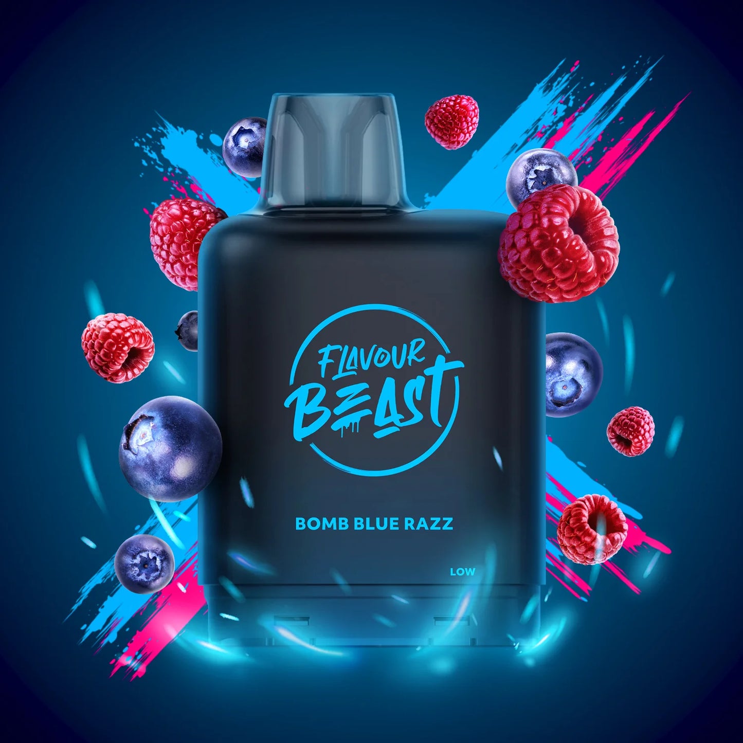 Flavour Beast Level X Boost Bomb Blue Razz