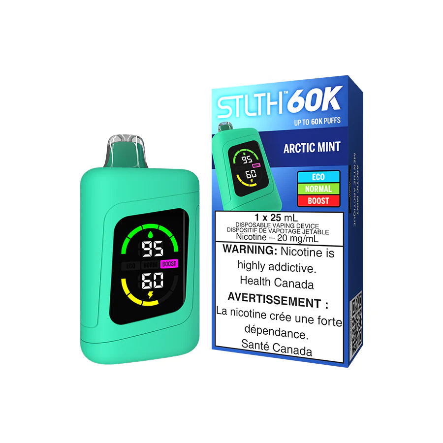 Stlth 60K Disposable (ON) Arctic Mint