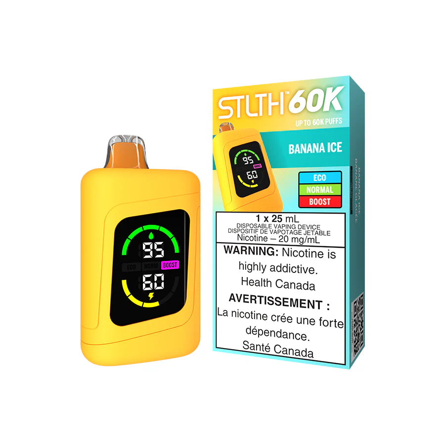 Stlth 60K Disposable (ON) Banana Ice
