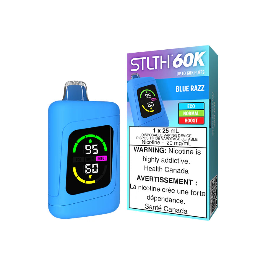 Stlth 60K Disposable (ON) Blue Razz