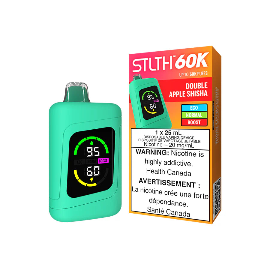 Stlth 60K Disposable (ON) Double Apple Shisha