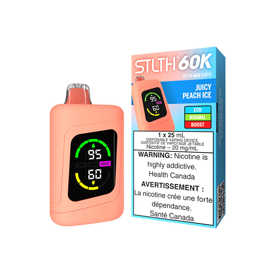 Stlth 60K Disposable (ON) Juicy Peach Ice