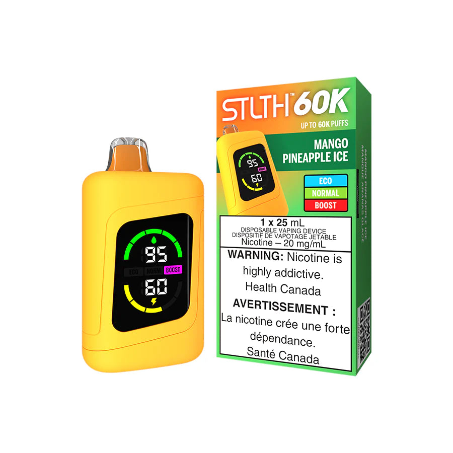 Stlth 60K Disposable (ON) Mango Pineapple ice