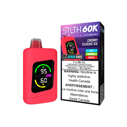 Stlth 60K Disposable (ON) Cherry Classic ice