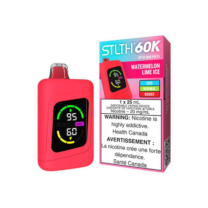Stlth 60K Disposable (ON) watermelon lime ice
