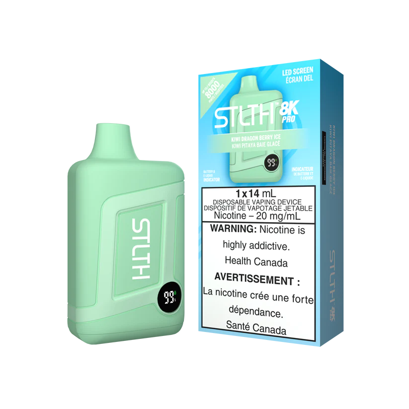 Stlth 8k Pro Kiwi Dragon Berry Ice