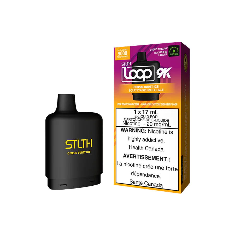 Stlth Loop 9k Citrus Burst Ice