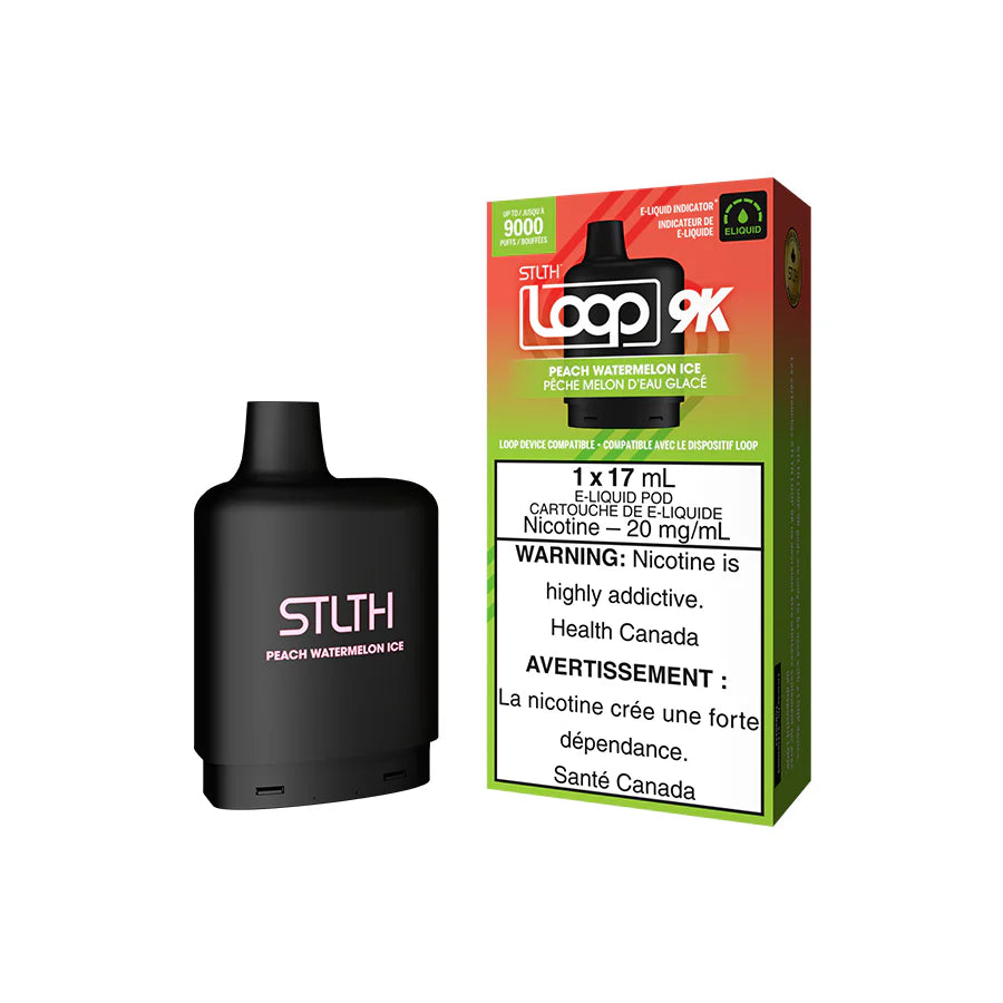 Stlth Loop 9k Peach Watermelon Ice