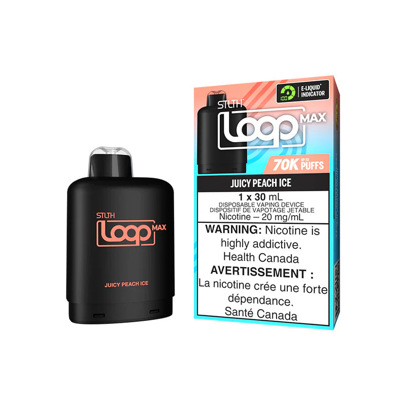 Stlth Loop Max Juicy Peach Ice