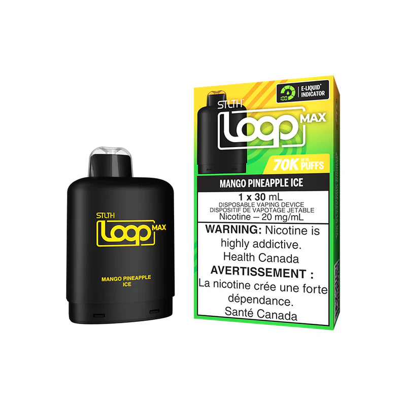Stlth Loop Max mango pineapple ice