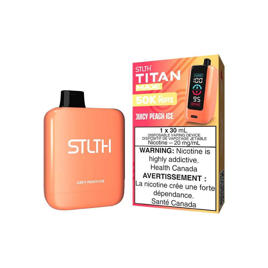 Stlth Titan Pro Max Juicy peach ice