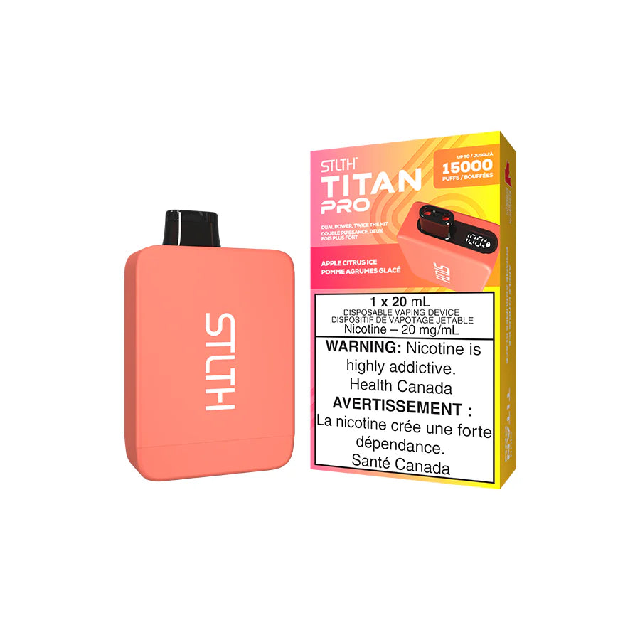 Stlth Titan Pro Apple Citrus Ice