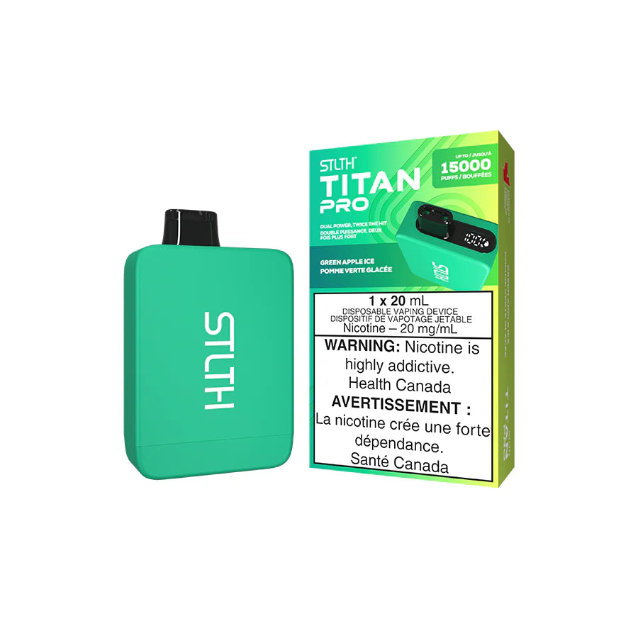 Stlth Titan Pro Green Apple Ice