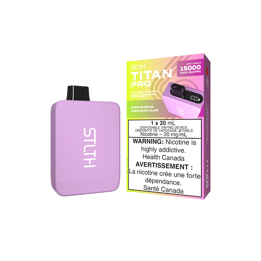 Stlth Titan Pro White Grape Ice