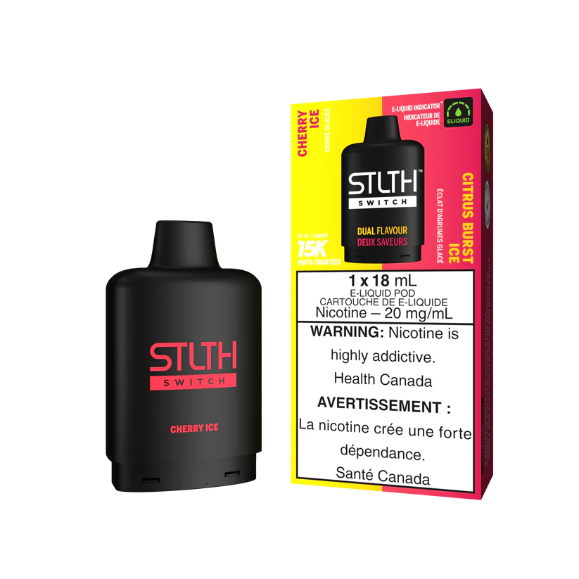 Stlth Loop Switch Cherry Ice and Citrus Burst Ice