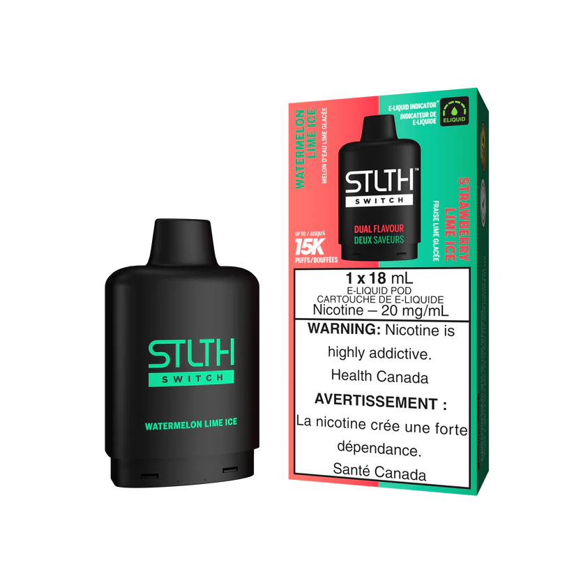 Stlth Loop Switch Strawberry Lime Ice and Watermelon Lime Ice