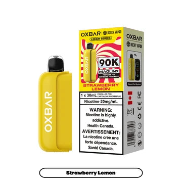 Oxbar Maglink 90K-Strawberry Lemon