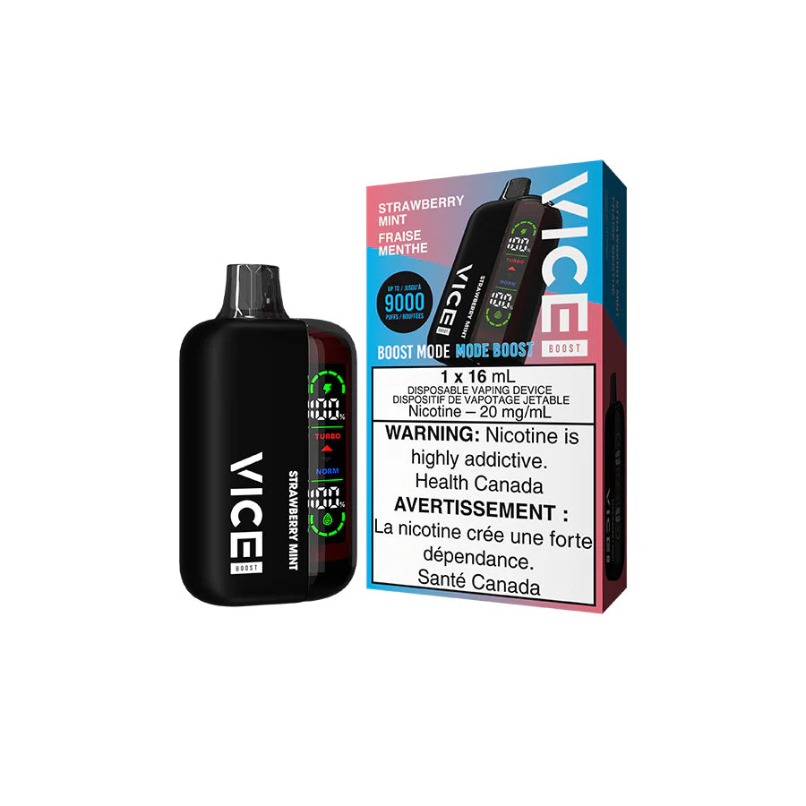 Vice Boost 9k Strawberry Mint(ON)