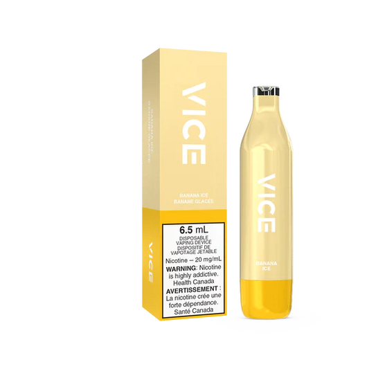 Vice 2500 nicotine free Banana ice