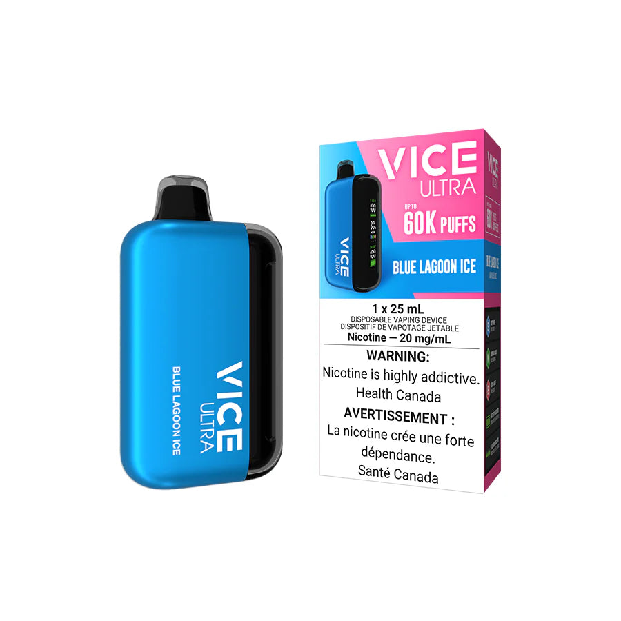 VICE ULTRA DISPOSABLE 60k (ON) BLUE LAGOON ICE