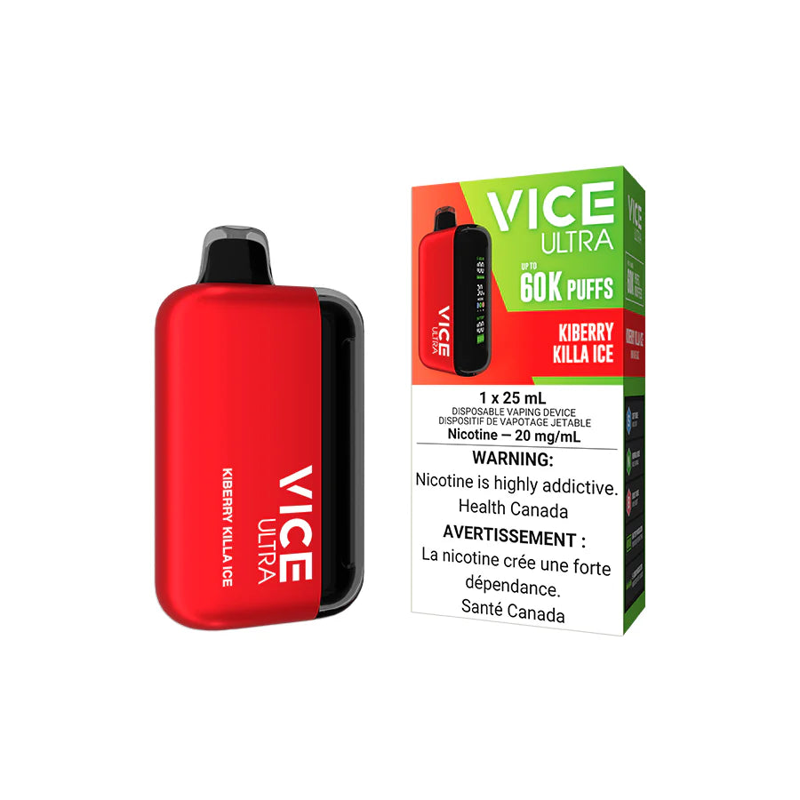 VICE ULTRA DISPOSABLE 60k (ON) KIBERRY KILLA ICE