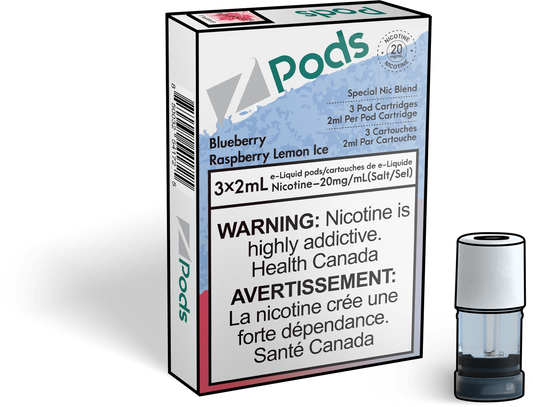 Z Pods Blueberry Raspberry Lemon Ice